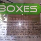 Boxes con un poco de filosofía