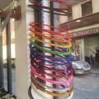 Llantas de bici muy coloridas