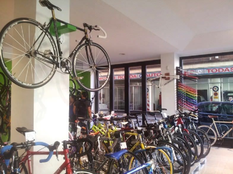 La amplia oferta de bicis en Recycling