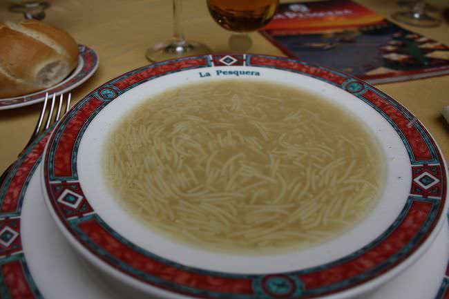 sopa de cocido en madrid