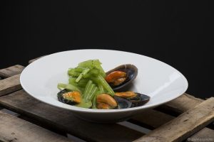 Borraja en salsa verde con mejillones | Restaurante Floren Domezain - Un buen día en Madrid