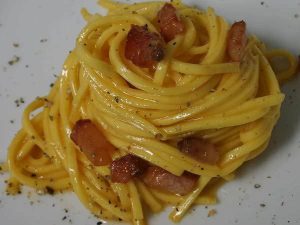 A vÁnvera Spaghetti Carbonara - Un buen día en Madrid