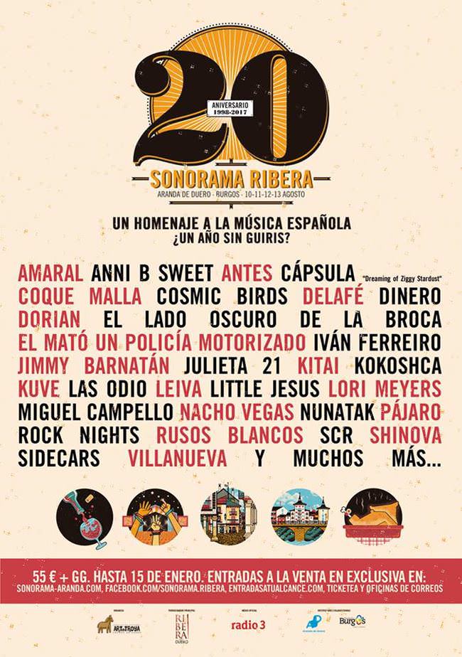 Sonorama Ribera 2017