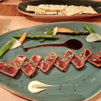 Tataki de atún rojo salvaje de almadraba