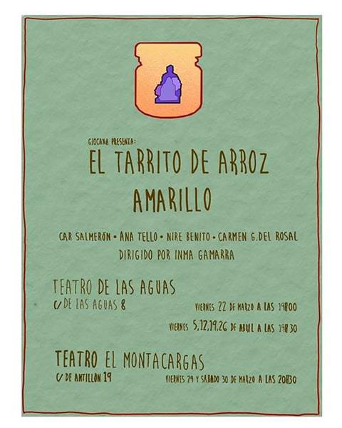 El Tarrito de Arroz Amarillo - Un buen día en Madrid