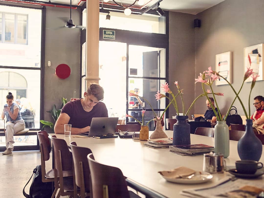 10 cafeterías workplace con encanto • Un buen día en Madrid