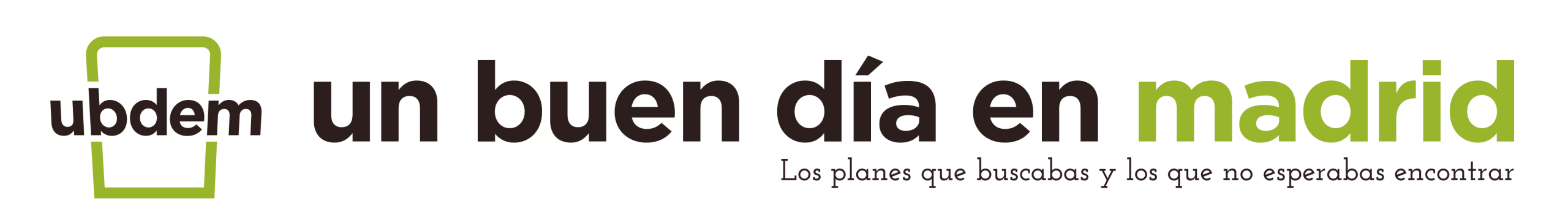 Un Buen Día en Madrid | Logo