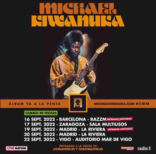 Michael Kiwanuka vuelve a Madrid