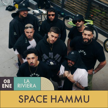 Space Hammu concierto la riviera