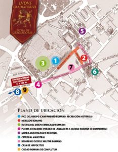 Plano de Ubicación - Mercado Romano Alcalá de Henares
