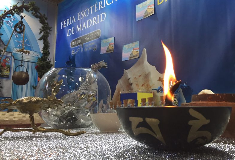 Rituales en feria esotérica
