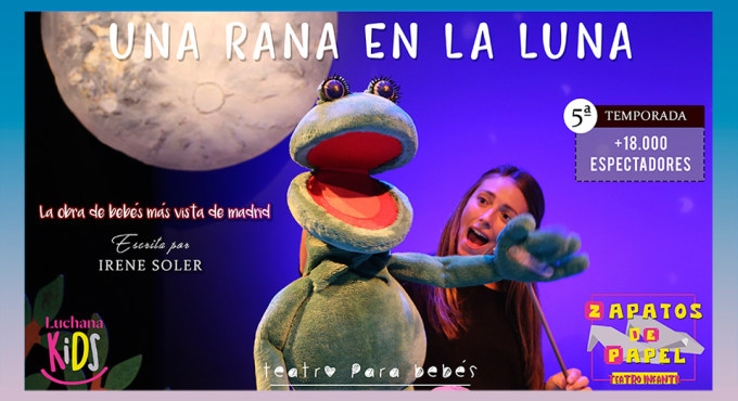 Una rana en la luna