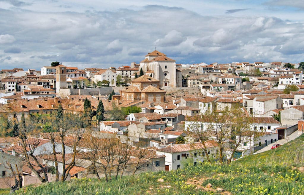 Vista desde arriba de Chinchón