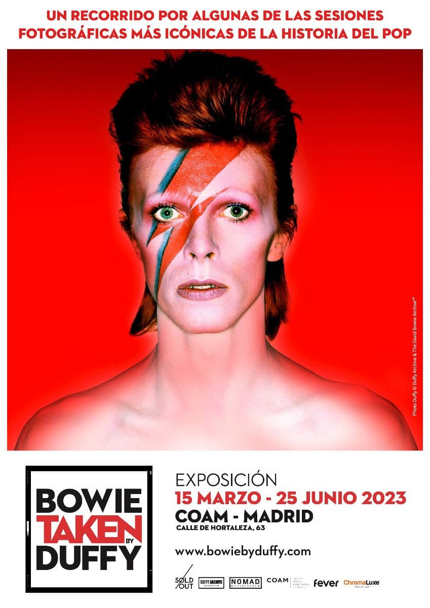 Llega a Madrid la exposición Bowie Taken by Duffy