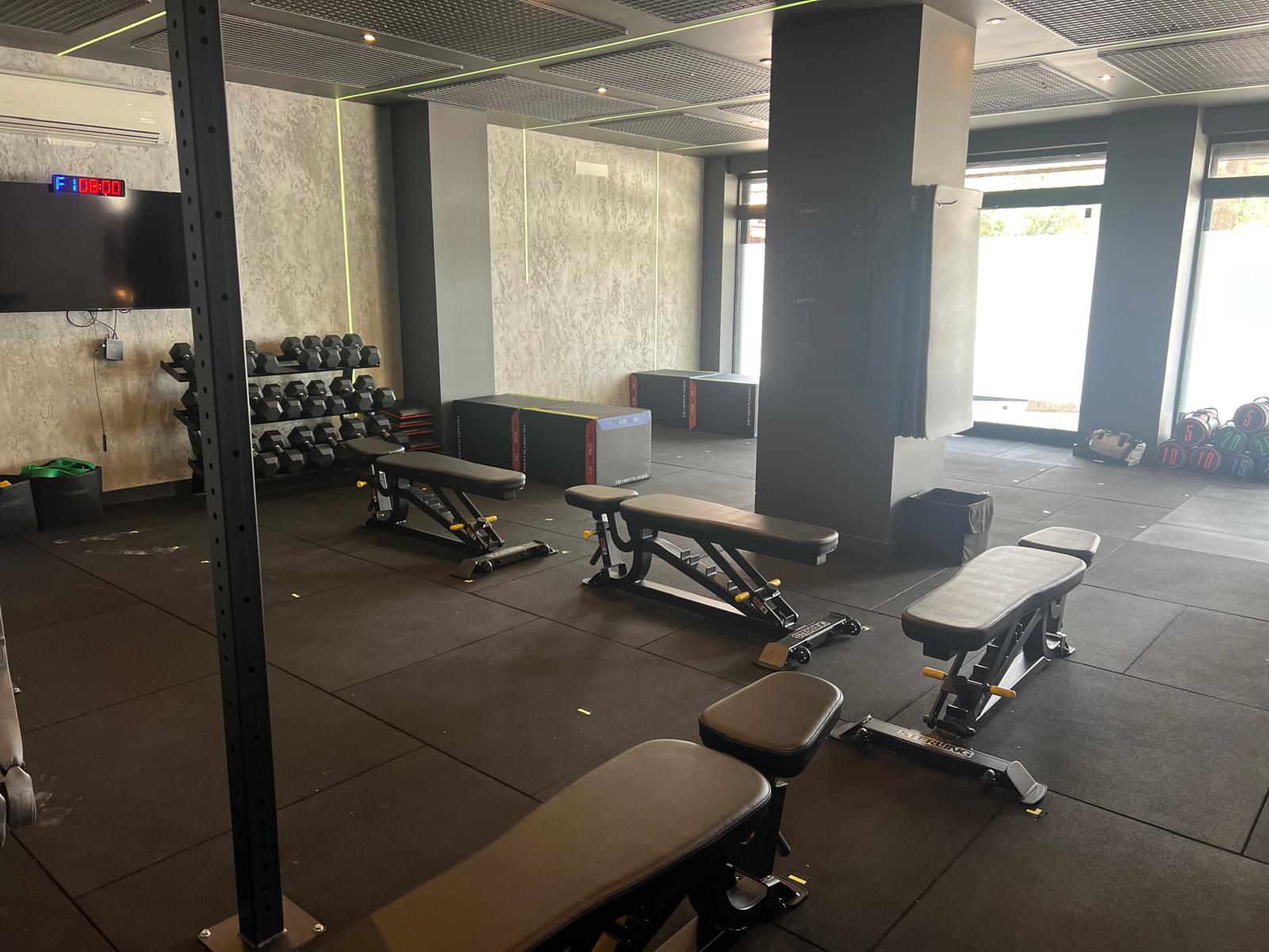 Interior gimnasio