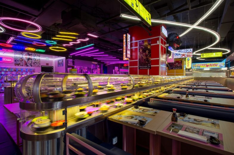 running sushi madrid