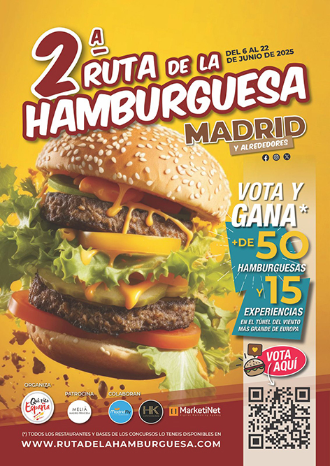 Ruta de la hamburguesa en la Comunidad de Madrid