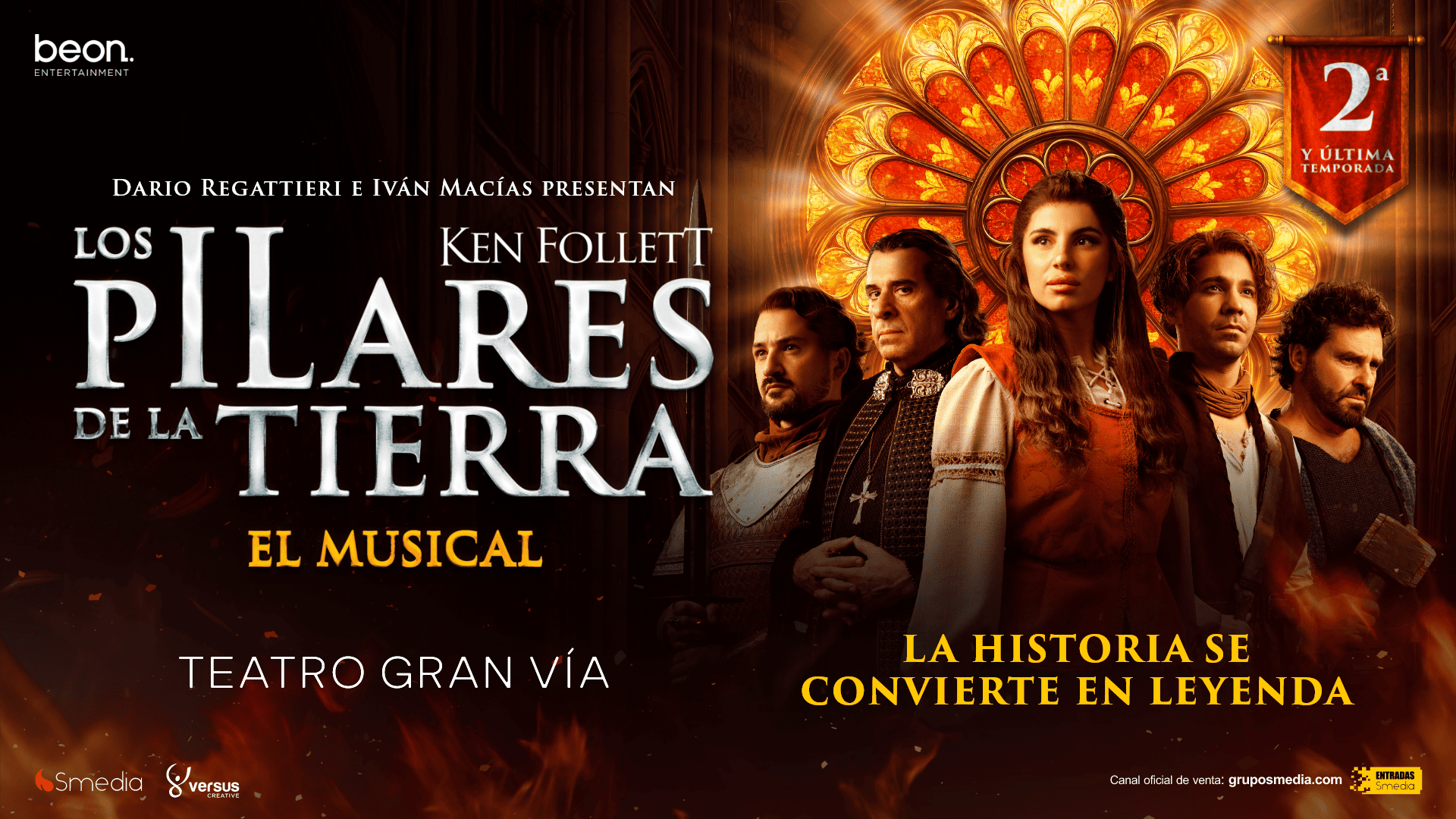 Los Pilares de la Tierra - El Musical 2 temporada Madrid