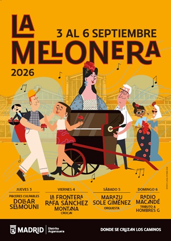 Fiestas de La Melonera 2026 5 Fiestas de La Melonera 2026 - Un buen día en Madrid
