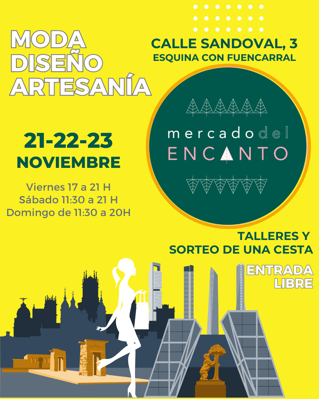 Los 15 mejores mercadillos Navideños este diciembre - Un buen día en Madrid