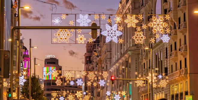Luces de Navidad 5 Luces de Navidad - Un buen día en Madrid