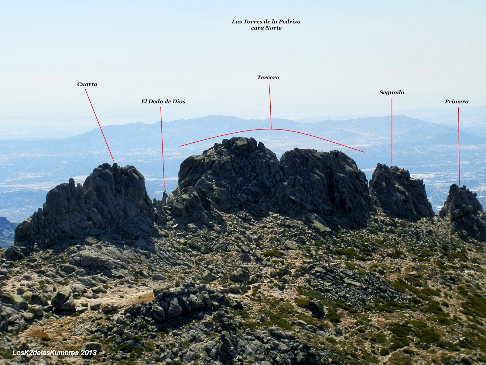 Las 25 mejores rutas de senderismo en Madrid 48 LAs torres de la pedriza