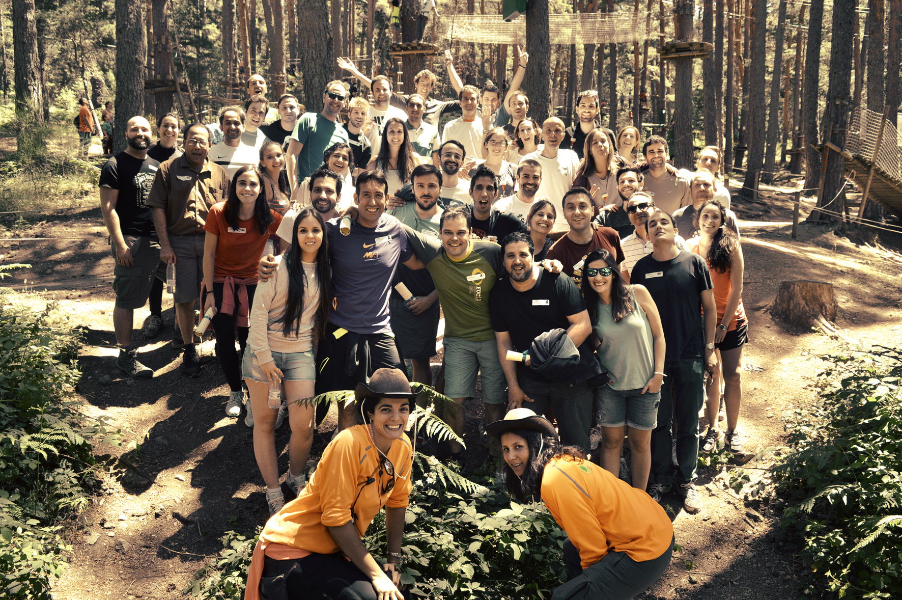 15 actividades de Team Building para hacer en Madrid 15 team building amazonia tirolinas