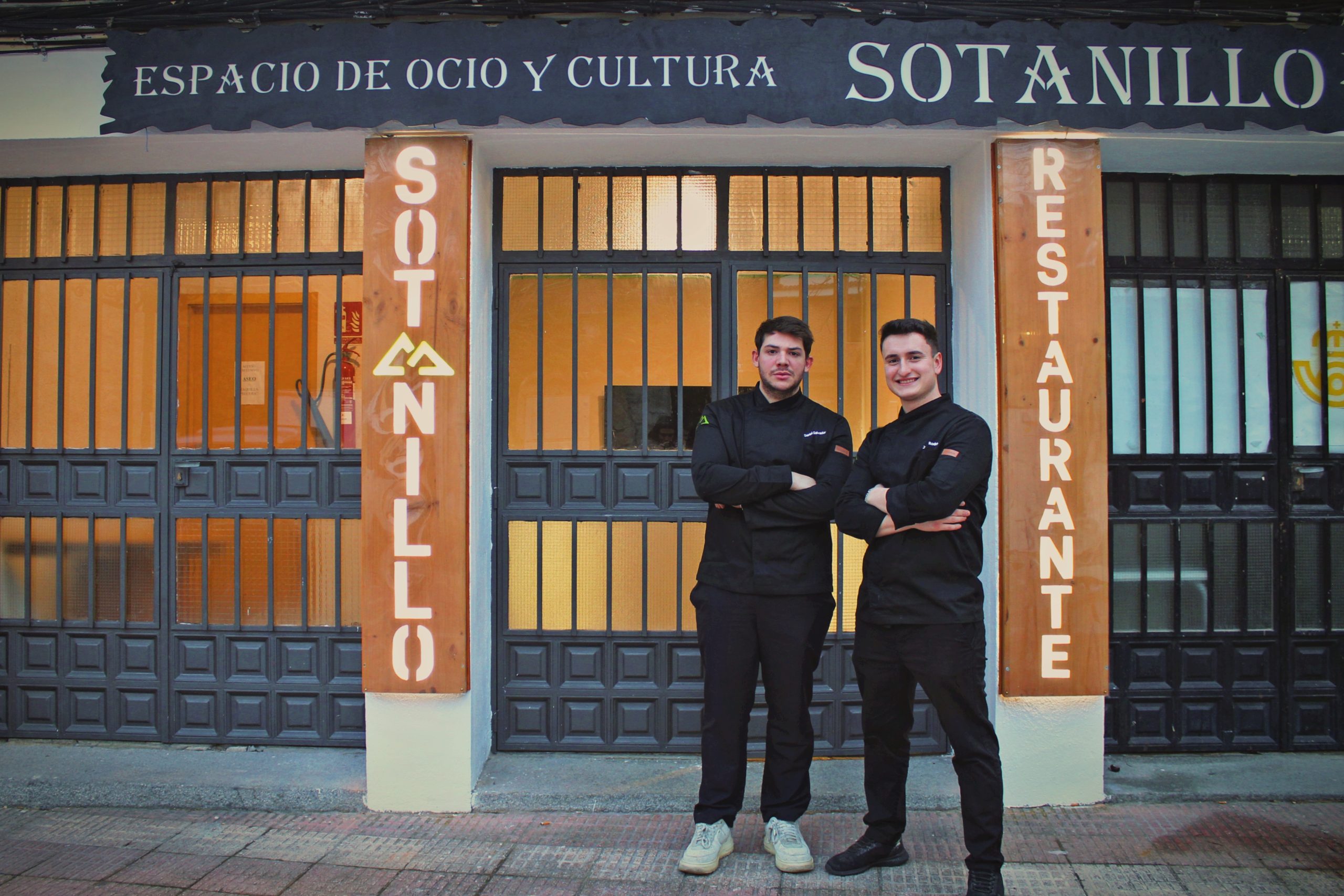 Restaurante El Sotanillo 16 dani y javi, chefs de El Sotanillo, Peguerinos