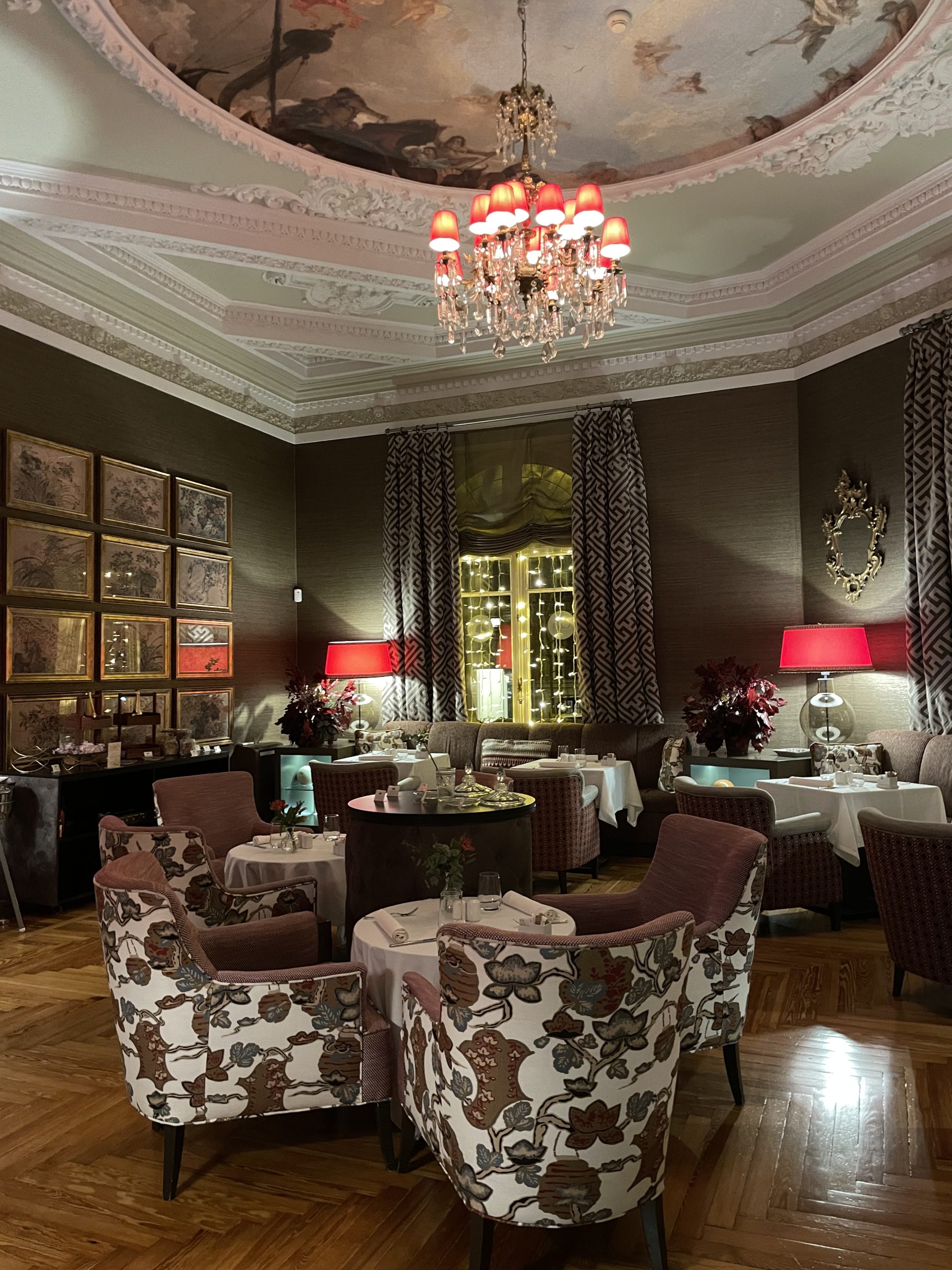 Merienda de Catalina en Hotel Palacio del Retiro