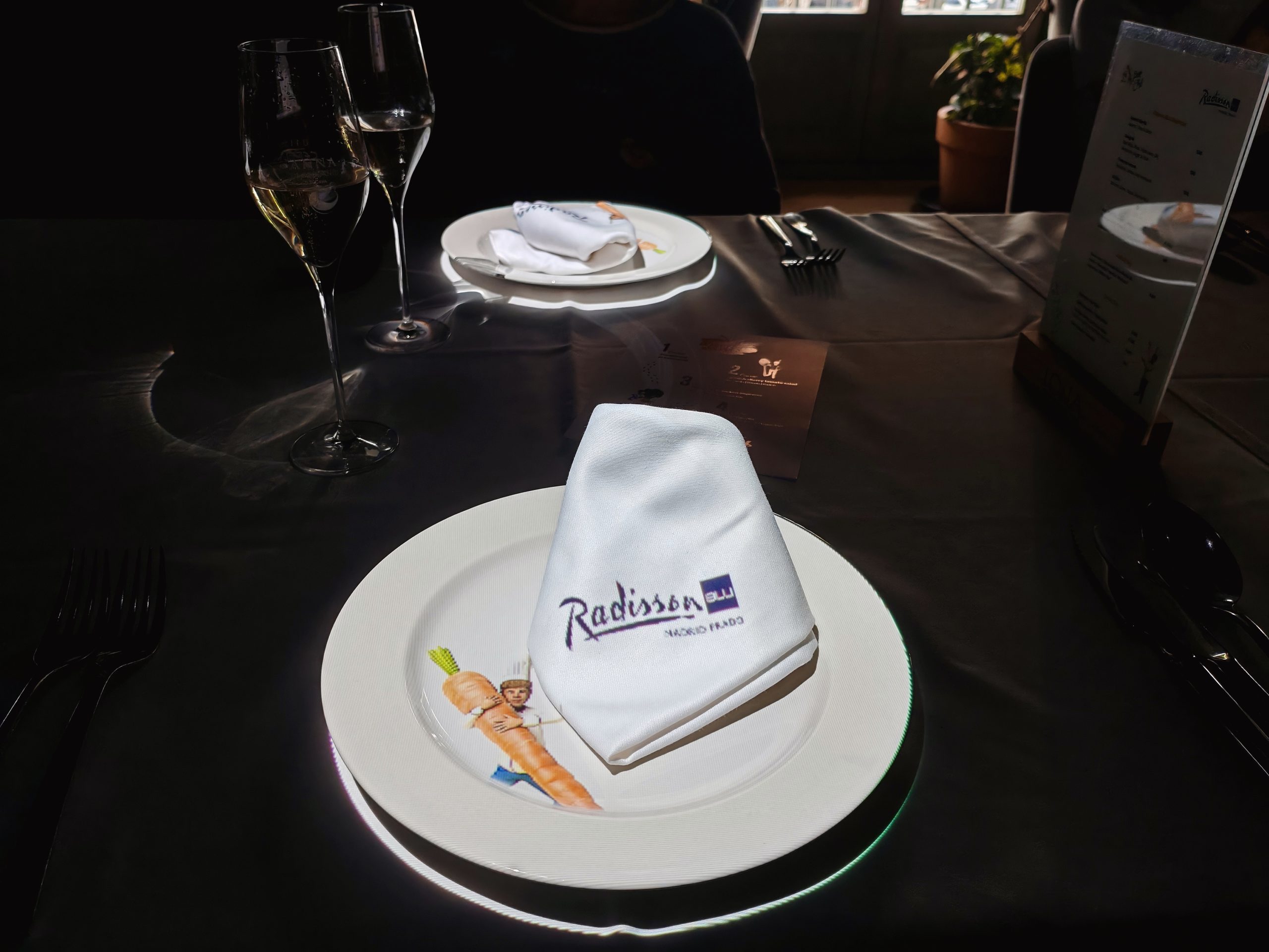 Presentaci&oacute;n de la cena