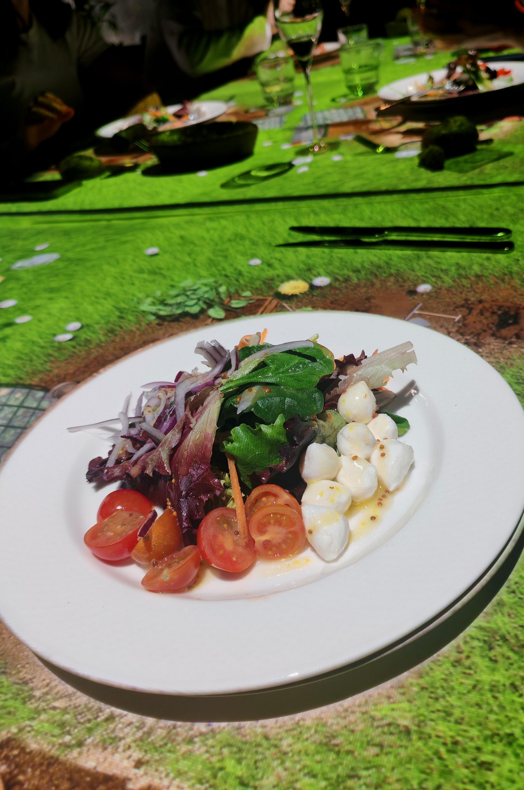 Ensalada espa&ntilde;ola de tomates cherry