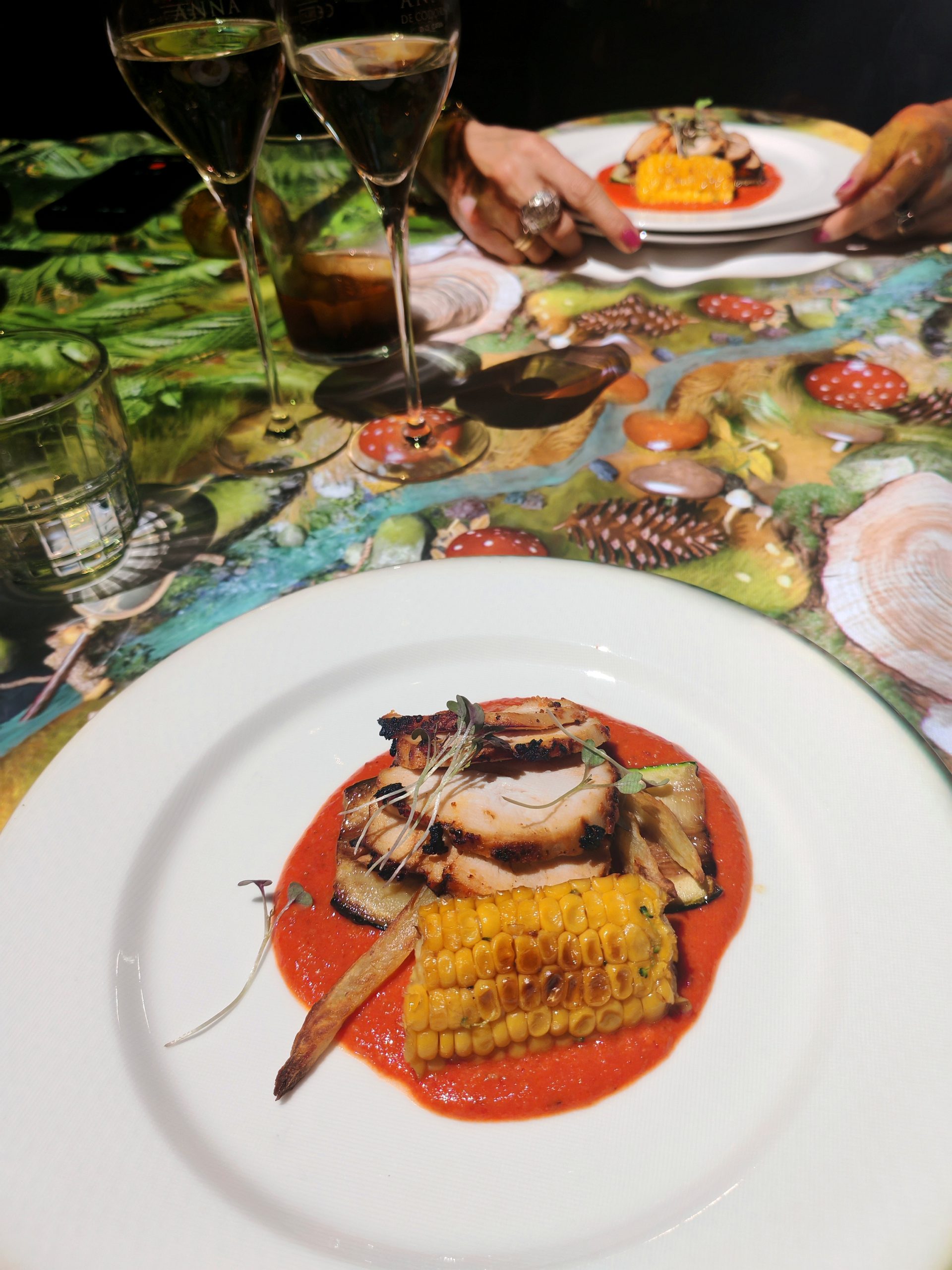 Pollo marinado