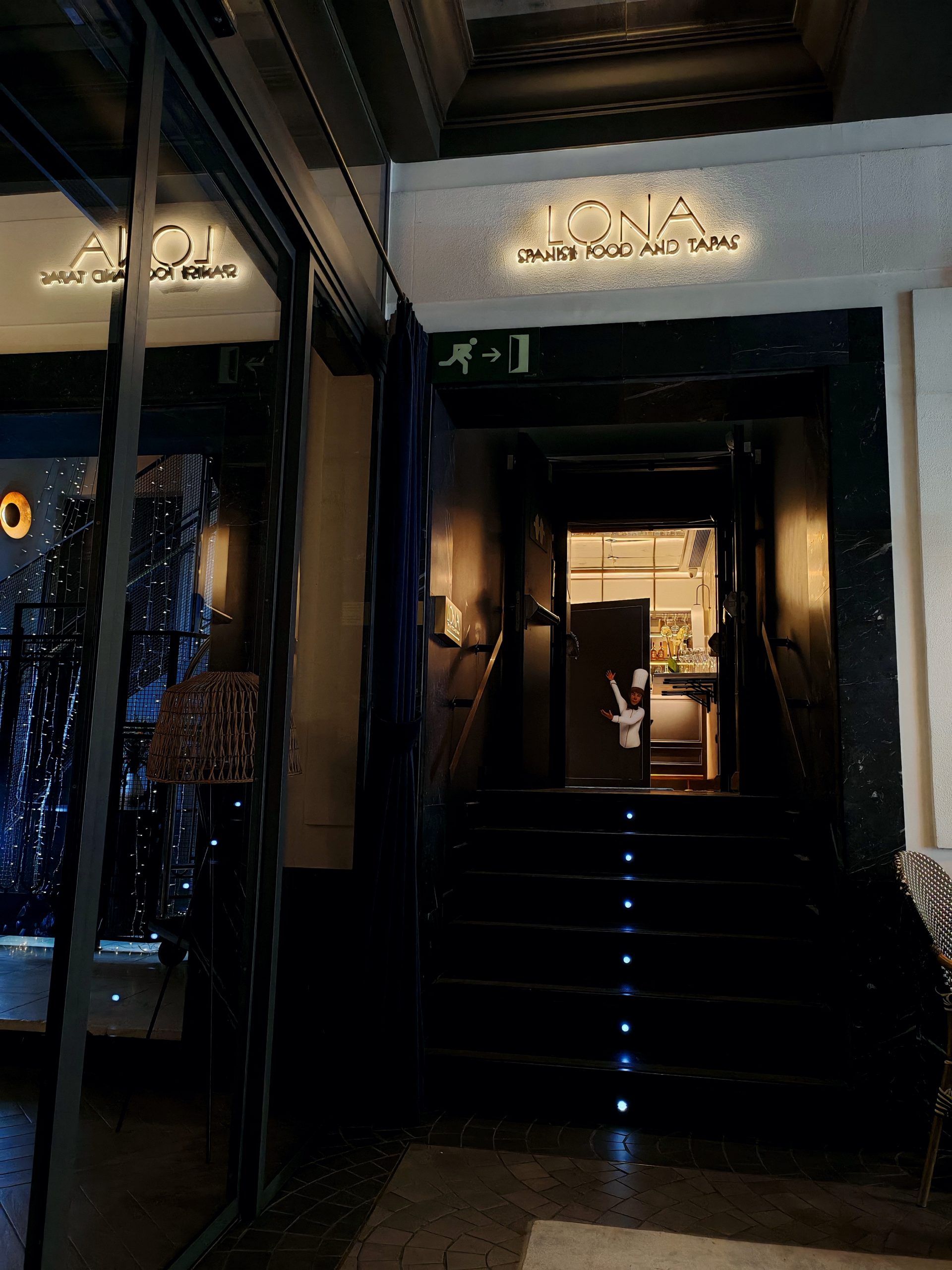 Entrada del restaurante