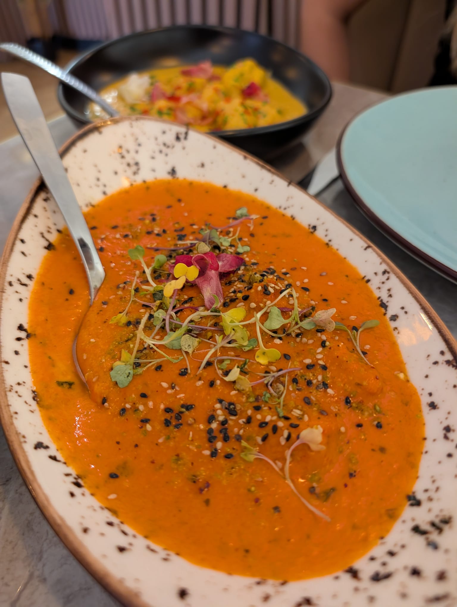Masala Madrid, cocina india en pleno Malasaña 12 Comida india plato típico con salsas