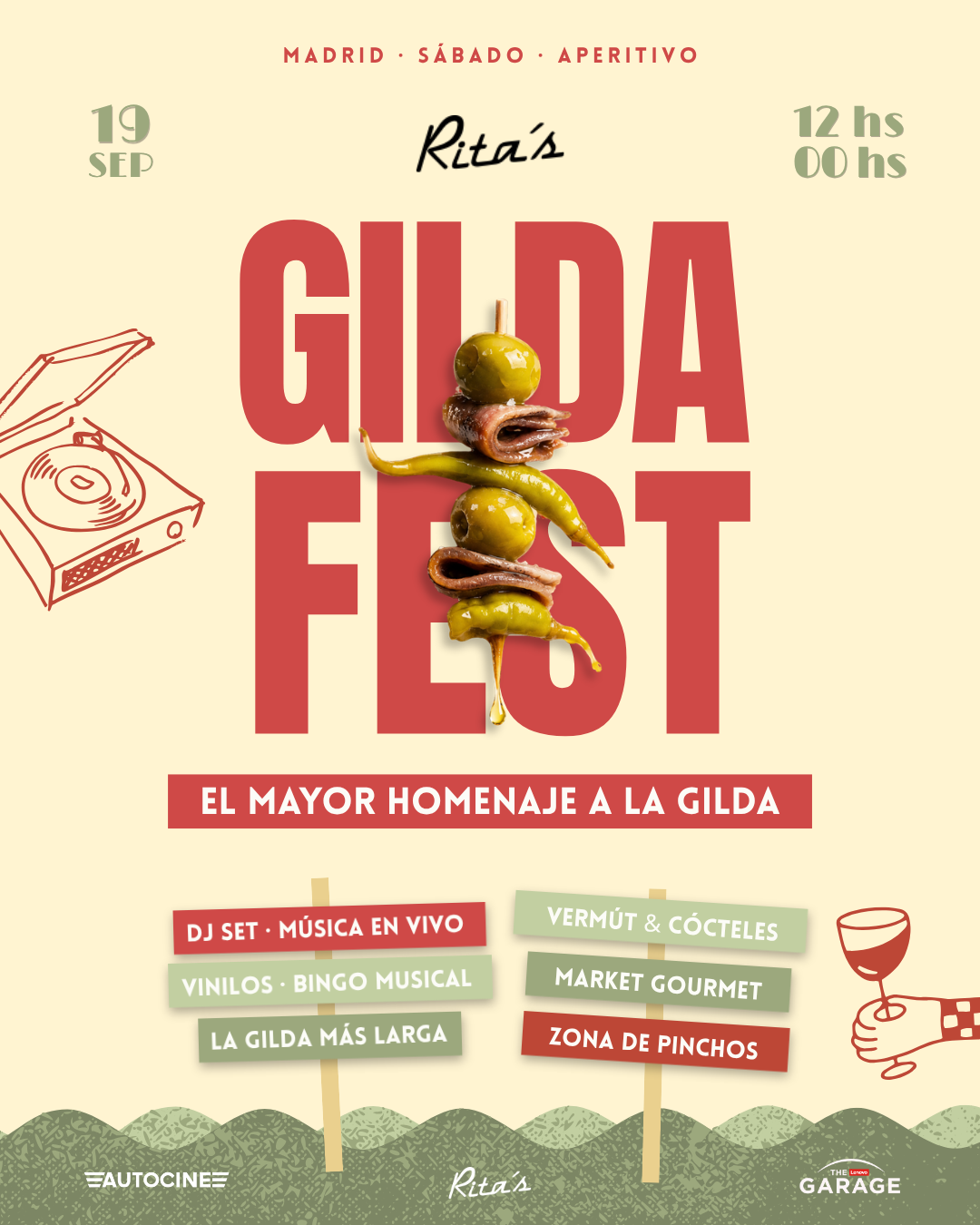 El festival de la gilda en Madrid: GILDA FEST 3 GILDA FEST