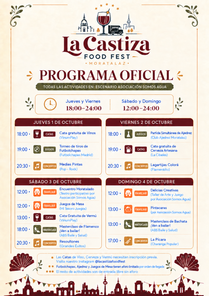 Moratalaz celebra su propia feria cultural y gastronómica - Un buen día en Madrid