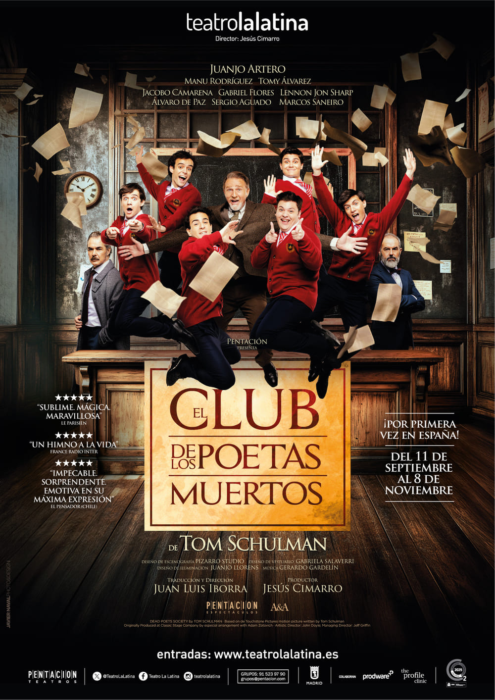 Cartel Club de los Poetas Muertos