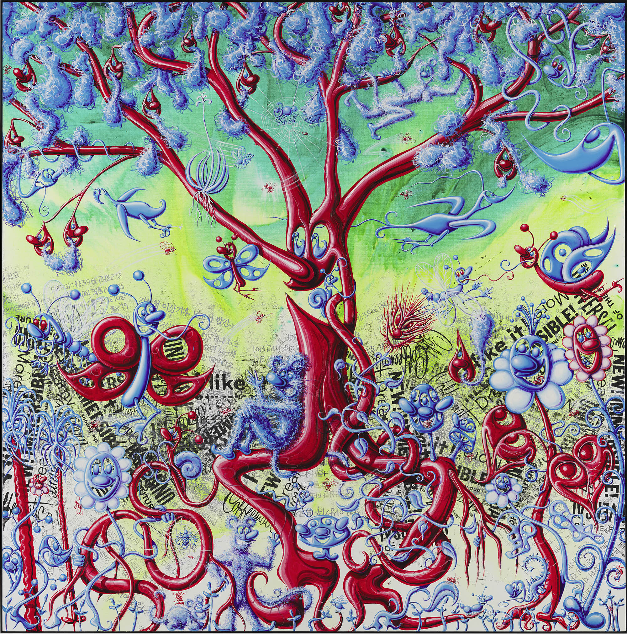 Kenny Scharf en el Thyssen 2 KENNY SCHARF