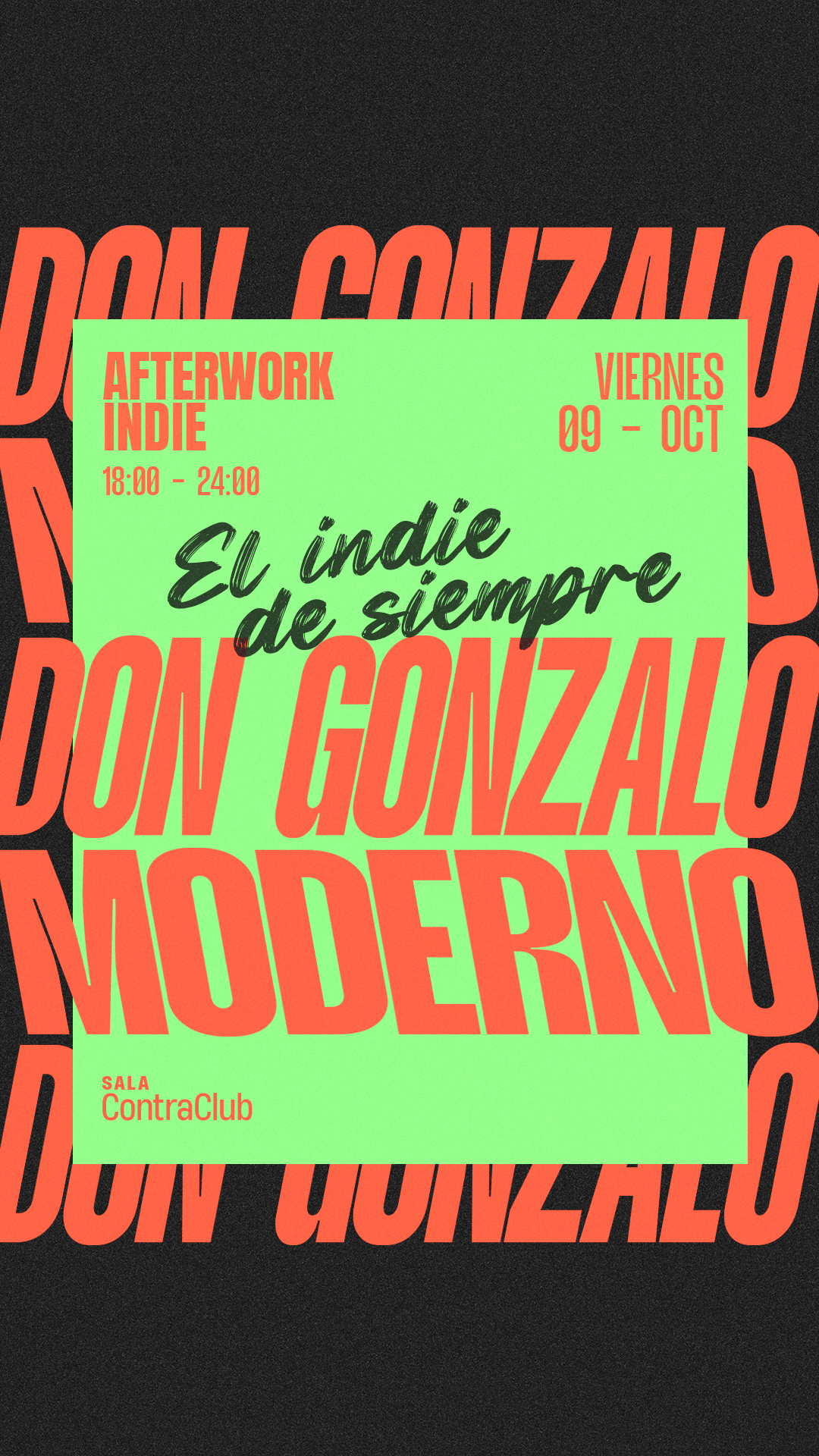 Afterwork Indie: la nueva fiesta indie de tarde en ContraClub 3 afterwork